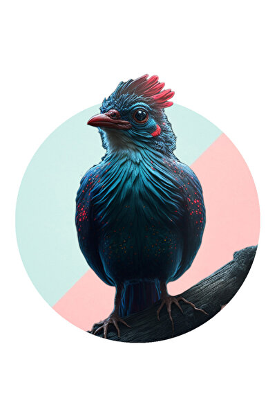 StoryGift Romania Sticker Adeziv 90CM Cu Pasare, Exotic, Copac, Fantasy, Anim...