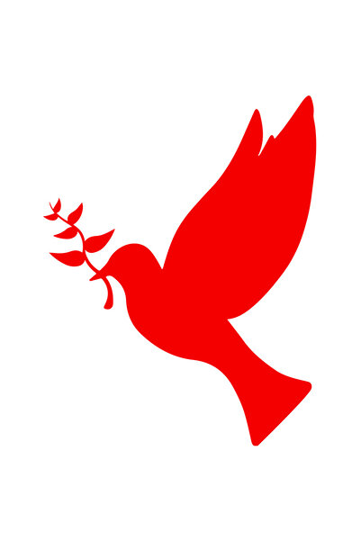 StoryGift Romania Sticker Adeziv 90CM Exterior cu un porumbel care zboara - t...