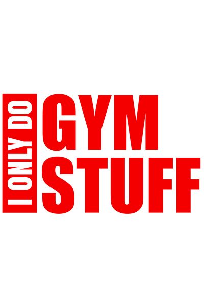 StoryGift Romania Sticker Exterior pentru cei care fac doar lucruri care au legatura cu sala de fitness - sp
