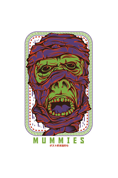 StoryGift Romania Sticker Autocolant 70CM Cu Text In Engleza Mummies, Portret...