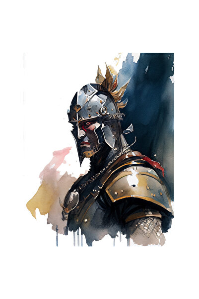 StoryGift Romania Sticker Autocolant 70CM Cu Pictura Portret Soldat, Motivati...