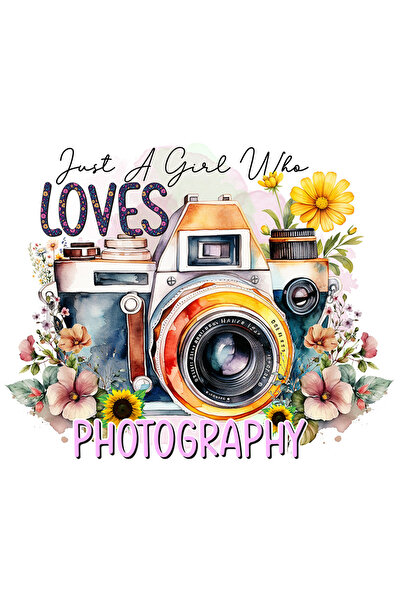 StoryGift Romania Sticker Autocolant 70CM cu mesajul "Just a girl who loves p...