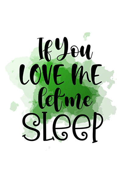 StoryGift Romania Sticker Autocolant 70CM cu mesajul "If you love me, let me ...