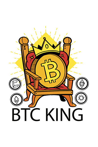 StoryGift Romania Sticker Eticheta 40CM Personalizata Pentru Iubitorii De Criptomodele "Tron Bitcoin", cu Margi