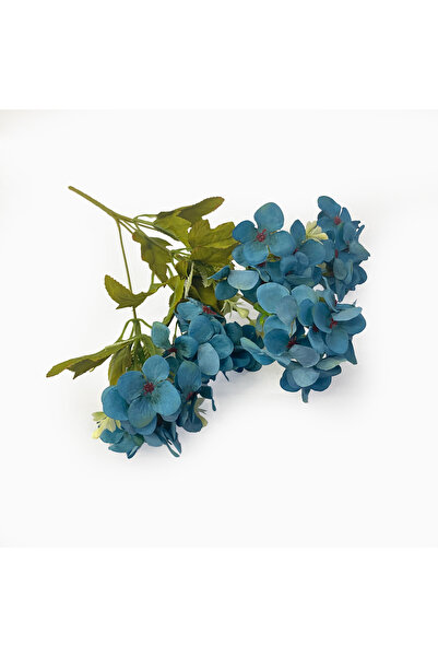 Çınar Çiçek Doğal Görünümlü Demet Ortanca Yapay Çiçek 5 dal 30cm Uzunluk