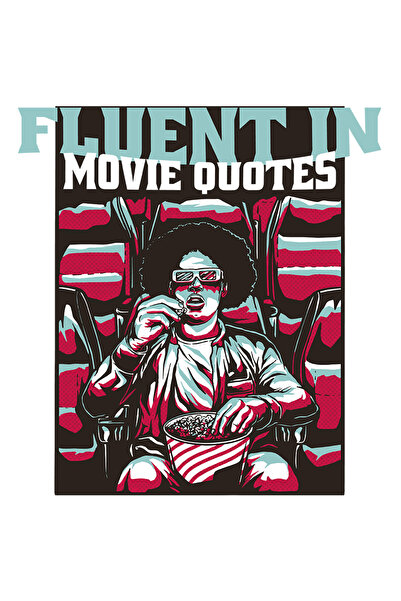 StoryGift Romania Sticker Autocolant 70CM Personalizata Pentru Cinefili, cu Mesajul in Engleza Fluent in Movie Q