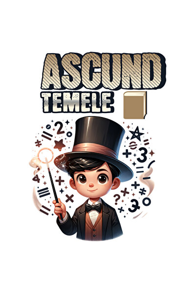 StoryGift Romania Sticker Eticheta 40CM Adeziv magician copil ascund temele h...