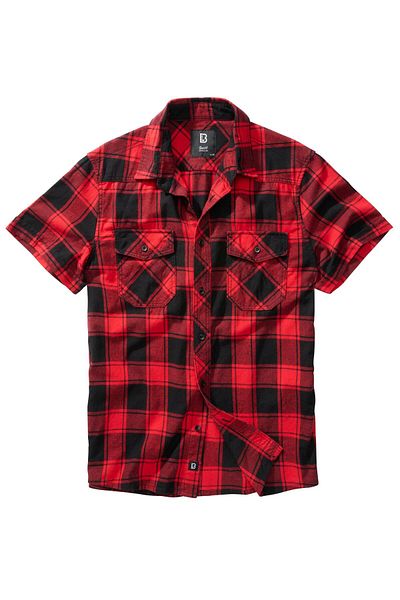 Brandit Herren Checkshirt Halfsleeve