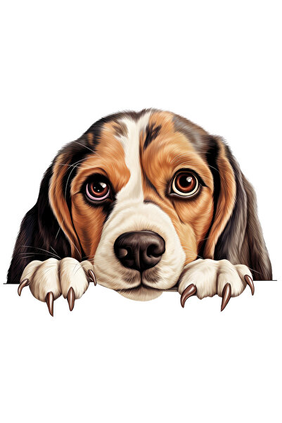 StoryGift Romania Sticker Adeziv 90CM cu un catel care isi asteapta stapanul,...