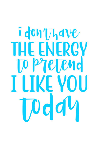 StoryGift Romania Sticker Eticheta 40CM Exterior pentru cei care nu au energi...