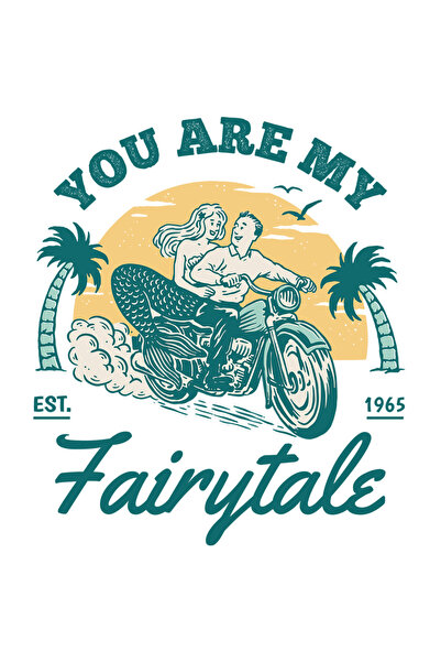 StoryGift Romania Sticker Eticheta 50CM Cu Mesaj In Engleza You Are My Fairyt...