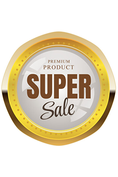 StoryGift Romania Sticker Autocolant 70CM Cu Mesaj In Engleza Super Sale, Insigna, Produs, Reduceri, cu Margini