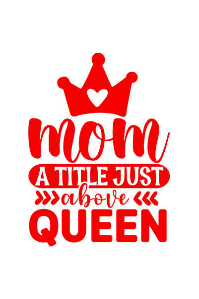 StoryGift Romania Sticker Exterior cu o coroana regala cu mesajul "Mom, a tit...