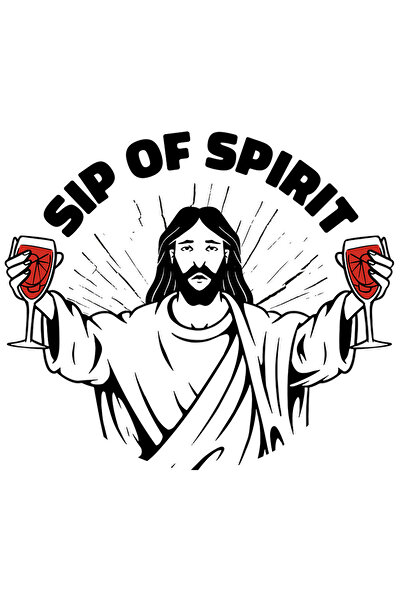 StoryGift Romania Sticker Adeziv 90CM Cu Figura Masculina Stil Iisus Pahare Cu Bautura Rece In Mana, Vacante, Si