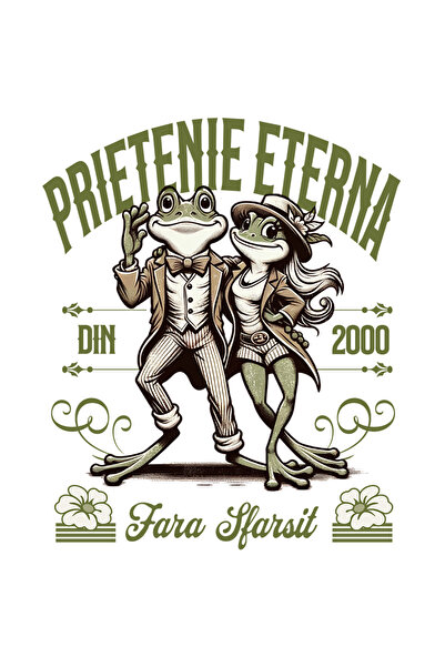 StoryGift Romania Sticker Autocolant 70CM Adeziv Prietenie eterna frati brosc...