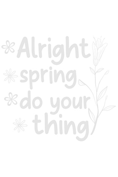 StoryGift Romania Sticker Adeziv 90CM Exterior cu mesajul in engleza "Alright...