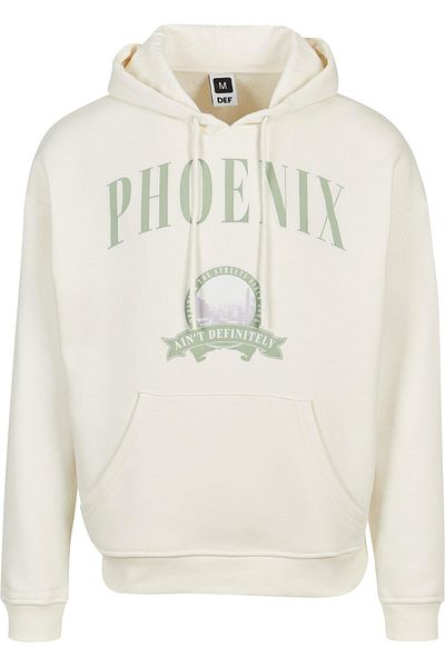 DEF Herren Left Circular Print Hoody