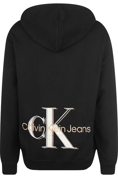 Calvin Klein Herren Jeans Archival Monologo Back Hoodie
