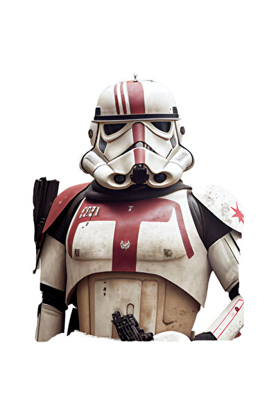 StoryGift Romania Sticker Adeziv 90CM Cu Soldat din Star Wars, Filme, Fantezi...