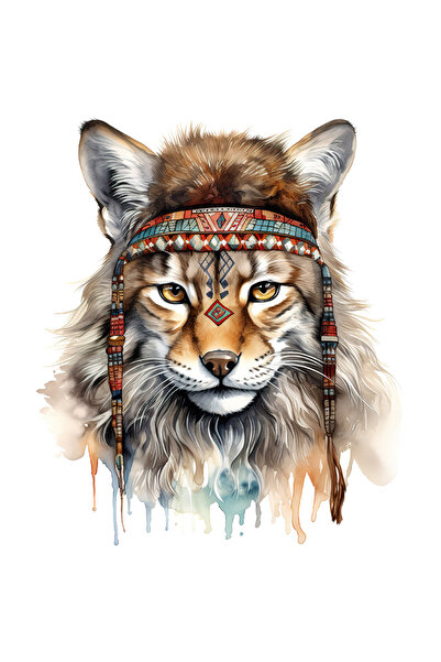 StoryGift Romania Sticker Eticheta 50CM cu o felina, ilustratie, diferite sim...