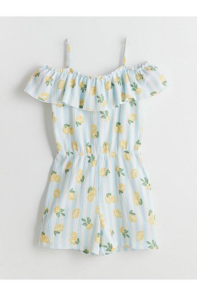 LC Waikiki Boat Neck Girl's Jumpsuit (S5)
