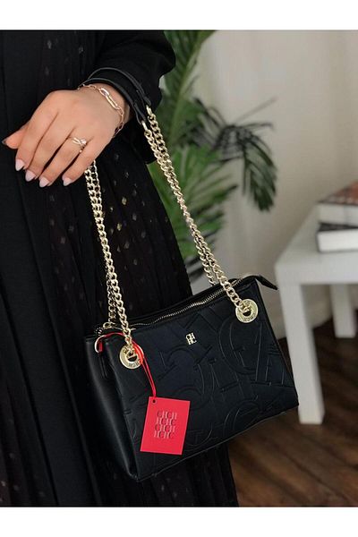 Carolina Herrera Shoulder Bag - Embroidered–Inlaid