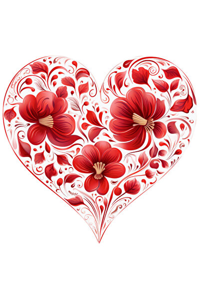 StoryGift Romania Sticker Autocolant 70CM cu mai multe flori care formeaza o ...