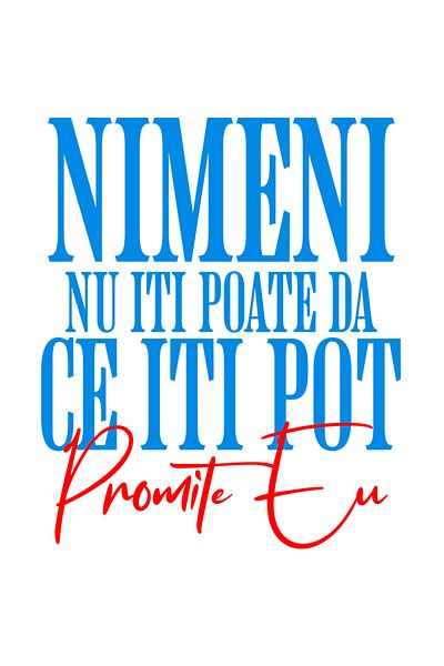 StoryGift Romania Sticker Eticheta 50CM cu Dedicatie Relatie Romantica text Nimeni Nu Iti Poate Da Ce Iti Pot Pr