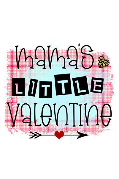 StoryGift Romania Sticker Cu Mesajul "mama's Little Valentine", Mama, Sageata...