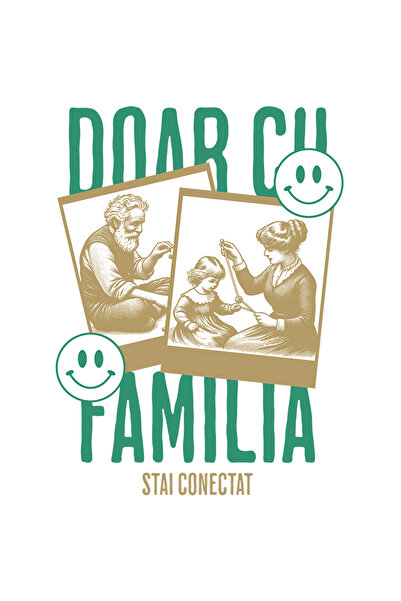 StoryGift Romania Sticker Autocolant 70CM Adeziv poze bunici nepoti iubire Do...