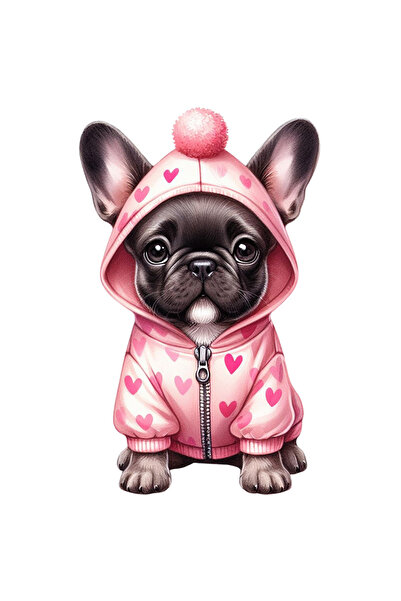 StoryGift Romania Sticker Autocolant 70CM cu un catel tristut care poarta un ...