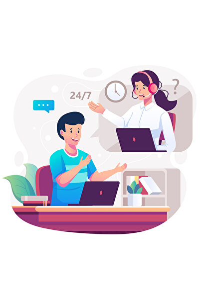 StoryGift Romania Sticker Autocolant 70CM Cu Suport Tehnic, Call Center, Laptop, Casti, cu Margini Albe, PVC Vi