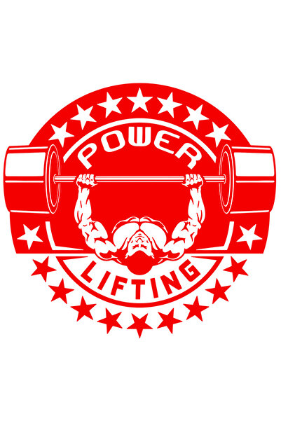 StoryGift Romania Sticker Autocolant 70CM Exterior cu un culturist care ridic...