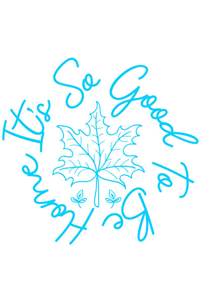 StoryGift Romania Sticker Adeziv 90CM Exterior cu mesajul "It's so good to be...