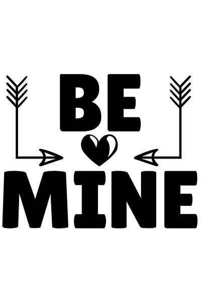 StoryGift Romania Sticker Autocolant 70CM Exterior cu inimioara si textul in engleza "Be mine" - fii a mea , Vin