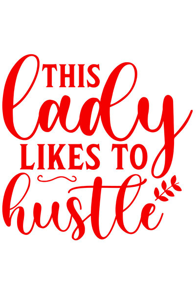 StoryGift Romania Sticker Autocolant 30CM Exterior cu mesajul "Acestei doamne ii place sa munceasca" , Vinyl Ros