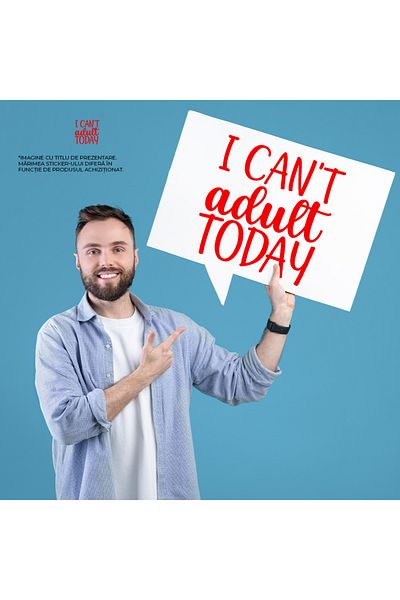 StoryGift Romania Sticker 70CM Exterior for those who can no longer be adults today - I'm taking a break