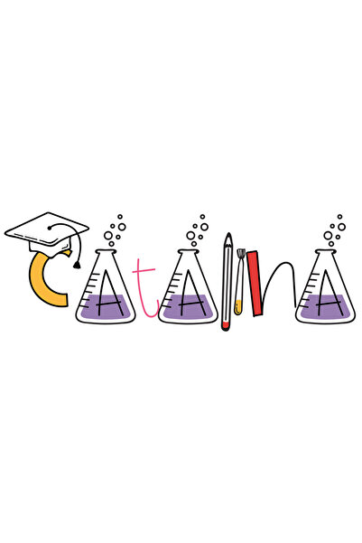 StoryGift Romania Sticker Adeziv 90CM Cu Numele Catalina, Scoala, Chimie, Mat...