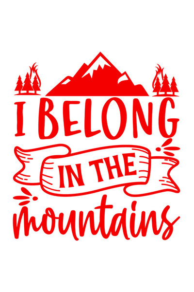 StoryGift Romania Sticker Autocolant 70CM Exterior cu munti si brazi pentru cei care iubesc iesirile la munte ,