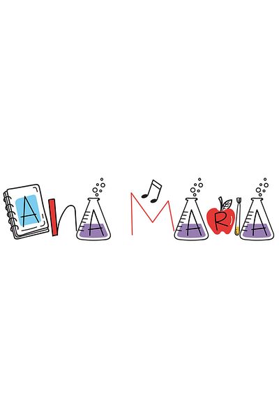 StoryGift Romania Sticker Autocolant 70CM Cu Numele Ana Maria, Scoala, Chimie, Materii, Algebra, Geometrie cu Ma