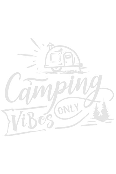 StoryGift Romania Sticker Eticheta 50CM Exterior cu o rulota si mesajul "Camp...