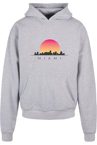 Merchcode Herren Miami Ultra Heavy Hoody