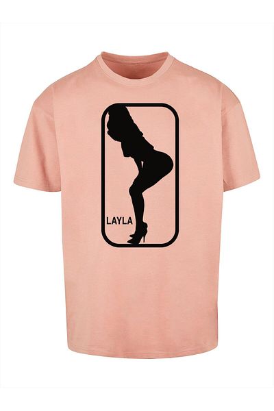 Merchcode Herren Layla Dance Heavy Oversize Tee