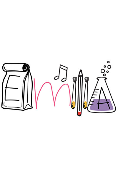 StoryGift Romania Sticker Autocolant 70CM Cu Numele Emilia, Scoala, Chimie, M...