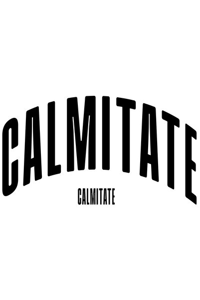 StoryGift Romania Sticker Adeziv 90CM Cuvantul Calmitate, Motivational, Self ...