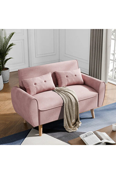 Genel Markalar Mini Kanepe, Minimalist Kanepe, 120 cm Koltuk, Kompakt Kanepe