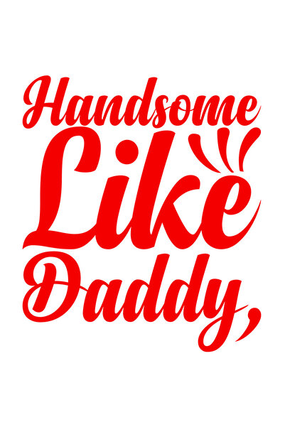 StoryGift Romania Sticker Exterior pentru un baiat care se considera chipes ca tatal sau , Vinyl Rosu, 30 cm