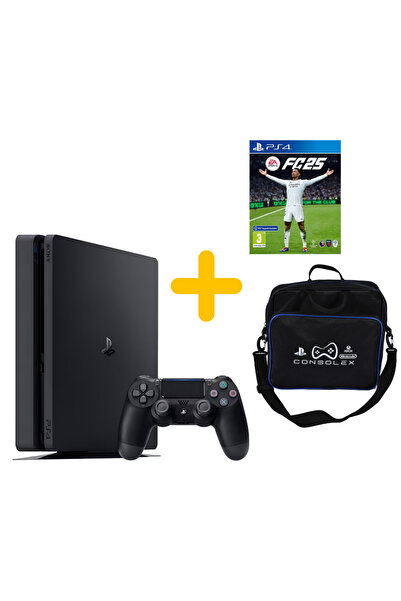 Sony Playstation 4 Slim 500 Gb + FC 25 1 Adet Kol - PS4 (yenilenmis)