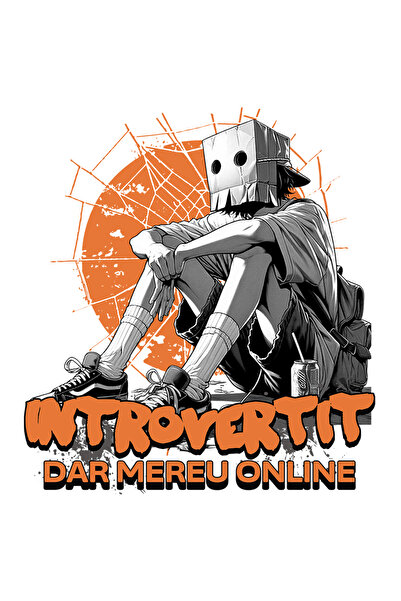 StoryGift Romania Sticker Adeziv 90CM Adeziv Barbat cu cu cutie de carton pe ...