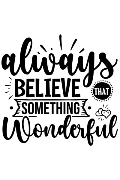 StoryGift Romania Sticker Eticheta 50CM Exterior cu textul in engleza "Always...